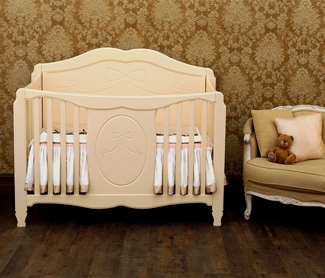 Кроватка для новорожденных Valencia, цвет Ivory  